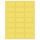 2.512" x 1.378"  Sheet Label