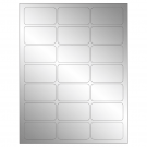 2.512" x 1.378"  Sheet Label