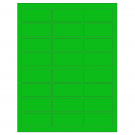 2.5" x 1.125"  Sheet Label