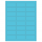 2.5" x 1.125"  Sheet Label