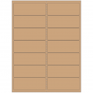 4" x 1.4375"  Sheet Label