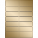 4" x 1.4375"  Sheet Label