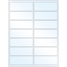 4" x 1.4375"  Sheet Label