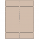 4" x 1.4375"  Sheet Label