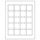 1.75" x 1.75"  Sheet Label