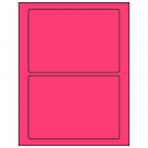 7" x 4.875"  Sheet Label