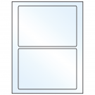 7" x 4.875"  Sheet Label