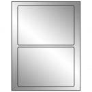 7" x 4.875"  Sheet Label