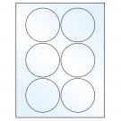 3.25" x 3.25"  Sheet Label