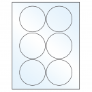 3.25" x 3.25"  Sheet Label