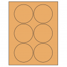 3.25" x 3.25"  Sheet Label