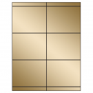 4.25" x 3.33"  Sheet Label