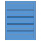 7.5" x 0.75"  Sheet Label