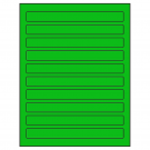 7.5" x 0.75"  Sheet Label