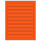 7.5" x 0.75"  Sheet Label