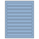 7.5" x 0.75"  Sheet Label