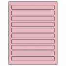 7.5" x 0.75"  Sheet Label