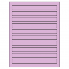 7.5" x 0.75"  Sheet Label