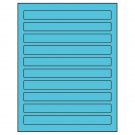 7.5" x 0.75"  Sheet Label