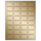 1.75" x 1.125"  Sheet Label