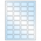 1.75" x 1.125"  Sheet Label