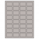 1.75" x 1.125"  Sheet Label