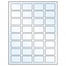 1.75" x 1.125"  Sheet Label