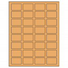 1.75" x 1.125"  Sheet Label