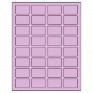 1.75" x 1.125"  Sheet Label