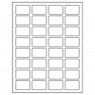 1.75" x 1.125"  Sheet Label
