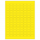 0.875" x 0.5"  Sheet Label