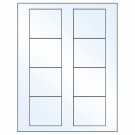 2.75" x 2.5"  Sheet Label