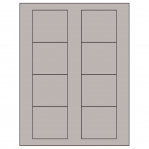 2.75" x 2.5"  Sheet Label