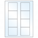 2.75" x 2.5"  Sheet Label