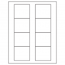 2.75" x 2.5"  Sheet Label