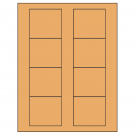 2.75" x 2.5"  Sheet Label