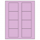 2.75" x 2.5"  Sheet Label