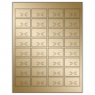 1.875" x 1.0625"  Sheet Label