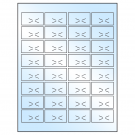 1.875" x 1.0625"  Sheet Label