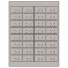 1.875" x 1.0625"  Sheet Label