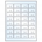 1.875" x 1.0625"  Sheet Label