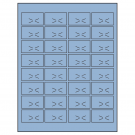 1.875" x 1.0625"  Sheet Label