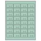 1.875" x 1.0625"  Sheet Label