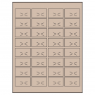 1.875" x 1.0625"  Sheet Label