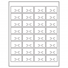 1.875" x 1.0625"  Sheet Label