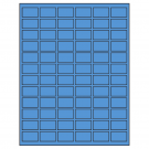 1.25" x 0.75"  Sheet Label