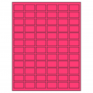 1.25" x 0.75"  Sheet Label