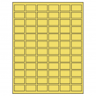 1.25" x 0.75"  Sheet Label