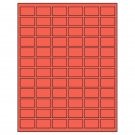 1.25" x 0.75"  Sheet Label