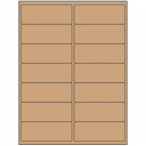 4" x 1.4375"  Sheet Label